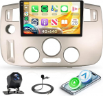 Rimoody 4G+64G Android Autoradio f&uuml;r Renault Sc&eacute;nic 2003-2009, 9 Zoll Wireless Carplay Autoradio mit Android Auto Navi GPS Mirror Link Bluetooth FM/RDS/EQ WiFi Lenkradsteuerung R&uuml;ckfahrkamera