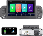Stereo Auto Linux Con interfaccia Speciale per FIAT Panda 2013-2020 | CarPlay/Android Auto Wireless/Bluetooth/FM/AM/RDS/USB HiFi 100W (2012-2020)
