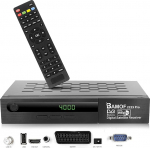 2225 PRO satelliidi vastuv&otilde;tja satelliidi vastuv&otilde;tja Digitaalne DVBS2 Full HD vastuv&otilde;tja (HDMI, SCART, 2x USB) [eelprogrammeeritud Astra, Hotbird ja T&uuml;rksat jaoks] + HDMI kaabel, Must