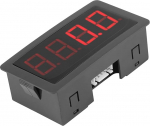 Digital Speedometer, 4 Digits LED Display + NPN Proximity Sensor for Measuring Temperature, Pressure, Physical Amount (Red/Blue) (Red)
