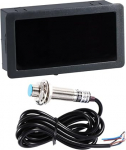 ULTECHNOVO LED Tachometer with NPN Hall Proximity Sensor, Precise Measurement for Various Applications, Easy Assembly, Reliable