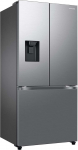 Samsung French Door RF50C530ES9/EF Fridge Freezer 178 cm, 495 L, WiFi & SmartThings AI Energy Mode, Twin Cooling+, Auto Ice Maker, No Frost+, Stainless Steel Look,