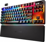 SteelSeries Apex Pro TKL traadita mehaaniline m&auml;nguklaviatuur, maailma kiireim klaviatuur, kohandatav reageerimine, Bluetooth 5.0, 2,4 GHz, inglise (QWERTY) paigutus