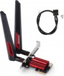 7260AC WiFi 6 PCIe WiFi kaart lauaarvutile, Pro PCIE WiFi kaart, 1200Mbps 2.4G 5G Dual Band BT4.0 PCIE traadita v&otilde;rgukaart 2 10dBi v&otilde;imendusega Windows 7 8 10 11 jaoks