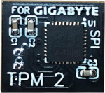 TPM 2.0 SPI 12 Pin 12 Pin 12 Pin turvamoodul Asendus turvamoodul Gigabyte GC-TPM20 platvormi tarvikud
