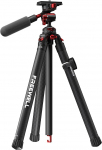 Freewell s&uuml;sinikkiust reisistatiiv 59,1-tolline kerge 1,98 naela foto/video 360&deg; kuulipea (maksimaalne koormus 5 kg / 11 naela), monopood, kiirkinnitusplaat, DSLR-kaameratele ja nutitelefonidele