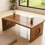 GSYUWIH kokkupandav kohvilaud, Jaapani kokkupandav p&otilde;randalaud, kokkupandav bambusest p&otilde;randakohvilaud, kaasaskantavad kohvilaudad ilma kokkupanekuta, mis sobivad teetuppa, restoranidesse ja elutuppa