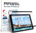PAPERFEEL Magnetiline kaitsekile iPad 9.8./8./7. p&otilde;lvkonna 10,2-tollisele (2021/2020/2019) - matt paberikile kirjutamiseks joonistamiseks - peegeldumisvastane / v&auml;hem s&otilde;rmej&auml;lgi / lihtne paigaldus