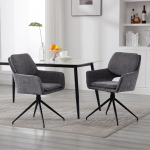 DAYALANE p&ouml;&ouml;rlevad s&ouml;&ouml;gitoolid, 2 tooli, p&ouml;&ouml;rlevad toolid, k&ouml;&ouml;gitool, polsterdatud tool k&auml;etoega, metallist jalad &scaron;enillist, s&ouml;&ouml;gituppa, elutuppa, k&ouml;&ouml;ki, magamistuppa, salongi, Hall, Hall