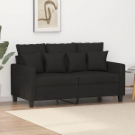 2-kohaline diivan Kahekohaline diivan Diivan Lounge diivan Pehme diivan Relax diivan K&uuml;lalissohv Diivan Leinasohv Diivan elutuppa Magamistoas K&uuml;lalistetuppa Must 120 cm Kangas