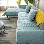 RTSFKFS Corner Sofa Cover L Shape Sofa Cover Couch Cover Sofa Throw 3/2 Seater Sofa Protection Cover Sofa Protector Non-Slip Dog Cat Sofa Covers Grey (Color : B, Size : 70x210cm1pc)