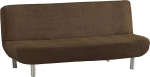 Eysa Aquiles Bi-Elastic Clic Clac Sofa Cover 3-Seats, Polyester-Cotton, brown, 37 x 29 x 9 cm