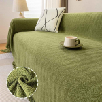 YSZBD nurgas diivanikate L kuju Veekindel diivanikate 3/4/2/1-koht koos k&auml;etugedega Diivan viskekate Diivanikaitsekate koertele Chenille kangas diivanikatteks, E-180 x 380 cm, E-180 x 380 cm