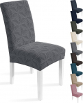 Ystyle Stretch Chair Covers, komplekt 6, Universal Elastic Chair Covers, pestavad toolikatted, dekoratsioonikatted toolidele, Comfort Chair Cover, toolikate koju, hotelli, bankett, helehall