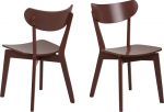 AC Design Furniture Roxanne 2 s&ouml;&ouml;gitooli komplekt 79,5 x 45 x 55 cm Terrakota puit