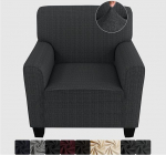 ZNSAYOTX toolikatted koos k&auml;etugedega elutoa jaoks High Stretch Spandex lemmikloomas&otilde;bralik tugitool masinpestav m&ouml;&ouml;bli kaitsekate (tumehall, tool)