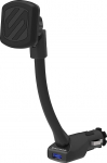Scosche MAG12V MagicMount MagicMount magnetiline toitepistikupesa koos USB-laadimispordiga mobiilseadmetele