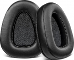 SOULWIT asendusk&otilde;rvapadjad Skullcandy Aviator, Aviator2 (Aviator 2.0) k&otilde;rvaklappidele, k&otilde;rvapadjad pehmema nahaga, m&uuml;ra isoleeriv k&otilde;rgtiheda vahuga