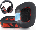SOULWIT jahutusgeeliga asendusk&otilde;rvapadjad Turtle Beach Stealth 600 Gen 2/600 USB/600 Max/600 Gen3 (600XB)/500 XB traadita m&auml;ngukomplektidele, k&otilde;rvapadjad m&uuml;raisolatsioonivahuga