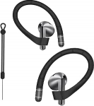 K&otilde;rvaklapp Samsung Galaxy Buds 3 Pro/Buds3 jaoks, spordik&otilde;rvaklapid silikoonist libisemiskindlad k&otilde;rvakonksud, Galaxy Buds 3 Pro k&otilde;rvaklappide tarvikud, kadumisvastane pael, Galaxy Buds 3 k&otilde;rvakonksud
