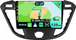 6G+128G - Android 14 IPS autoraadio sobib Ford Tourneo Transit Custom (2013-2021) - Wireless CarPlay/Android Car/DSP - LED-kaamera ja mikrofon - 9-tolline 2 DIN - DAB SWC WiFi Fast-Boot 360 kaamera