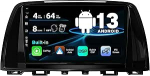 Android 12 IPS autoraadio sobib Mazda Atenza Mazda 6 (2012-2015) - Sisseehitatud Carplay/Android Car/DSP - LED kaamera + mikrofon - 4G + 64G - DAB 360 kaamera roolijuhtimispuldi kiire k&auml;ivitamine - 2