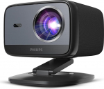Philips, Neopix 450 nutikas kodukino projektor Full HD 1920 x 1080p 500 luumenit Google TV LED valgusallikas Peegelrežiim Wi-Fi 6 Stereoheli 2 x 5W must