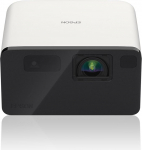 Epson EpiqVision EF-21W kaasaskantav mini laserprojektor, Full HD 1080, 3LCD, 1000 luumenit, kuni 150-tolline projektsiooniala, Bluetooth-k&otilde;lar, Chromecast, Google TV, valge v&auml;rvi