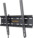 Kallutatav TV seinakinnitus Perlegear - Ultra Slim TV-kinnitus sobib 23-55-tollise plasma lameekraaniga - fikseeritud kallutatav TV seinakinnitus mahutab kuni 60KG VESA 75x75-400x400mm- Betoon, telliskivi, puidust seinte jaoks