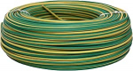 CoFan 51002554 V - KABELIRULL (1 x 1,5 mm, 100 M, H07 V-K) Kollane ja roheline.