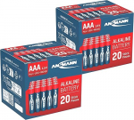 ANSMANN leelispatarei Micro AAA / LR03 1,5 V / Longlife leelispatarei s&auml;&auml;stupakendis praktilises hoiukarbis / 40 tk.