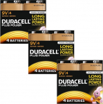 Duracell MN1604 Plus Power 9v patareid - 12 tk.