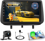 Fuluku 4+64G Android Autoradio Opel Meriva B 2010 2011 2012 2013 2014 2015 2016 2017 juhtmevaba Carpaly & Android Car, 9-tolline IPS puuteekraaniga raadio koos Bluetooth 5.0/GPS/taustakaamera/FM-ga