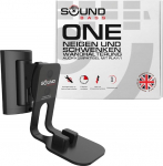 ONE seinakinnitus, kallutatav ja p&ouml;&ouml;ratav, must, &uuml;hekordne, &uuml;hildub ONE, ONE Gen 2, ONE SL ja Play:1, lihtne paigaldus, sisaldab paigalduskomplekti