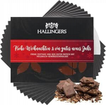 Hallingers T&auml;ispiima peen &scaron;okolaad j&otilde;uluv&uuml;rtsidega, k&auml;sitsi valmistatud (900 g) - 10 x H&auml;id j&otilde;ule ja head uut aastat (kartongist) - j&otilde;uludeks, &otilde;nnitlusteks, t&auml;nut&auml;heks - n&uuml;&uuml;d j&otilde;uludeks!