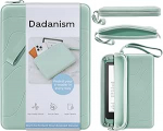 Dadanism 6-7-tolline silikoonist kaitsekott 7-tollise uue Kindle Paperwhite ja Kindle Colorsoft Signature Edition, 6-tolline K-indle/K-indle Oasis/E-lugeja, Sage Green