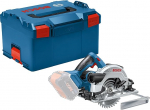 Bosch Professional 18V System cordless circular saw GKS 18V-57 G (saw blade &Oslash;: 165 mm, cutting depth: 57 mm, without batteries and charger, in L-Boxx)