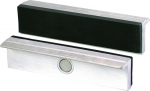 Jaws/Protected Jaws Planparallel | Square with Built-in Magnets, Vice, Material: Aluminium/Rubber, 4665293