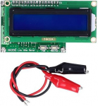 Low Ohm Meter, DC 7-12V Milliohm Meter HR390 Ohm Teater PCB Milliohm Meter 10pf ~ 20000uf Capacity Measuring Range with 2 Pieces Crocodile Clip Accurate for Measuring