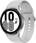 Samsung Galaxy Watch4 Round LTE Smartwatch, Wear OS, p&ouml;&ouml;rlev l&uuml;nett, spordikell, treeningkell, 44 mm, h&otilde;bedane (Saksa versioon)