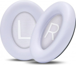 WC PadZ QC45 - k&otilde;rvapadjad Bose QuietComfort 45 / QuietComfort Se/QuietComfort Wireless jaoks Wicked Cushions | Ekstra paksud padjad | Kvaliteetsed ja vastupidavad &otilde;mblused | Jahutatud lillad