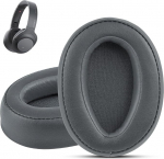 Krone Kalpasmos k&otilde;rvapadjad Sony WH-H900N jaoks, mis on &uuml;hilduvad MDR-100ABN k&otilde;rvaklappidega Over-Ear padjad Pehme m&auml;luvaht proteiinist nahast asendusk&otilde;rvapadjad peakomplektide remondiosa PU-kott (Hall)
