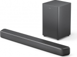 Philips TAB5309 Soundbar 2.1 mit drahtlosem subwoofer - 2,1 kanal 240W, DTS Virtual X, Bluetooth 5.4, HDMI ARC, optische Verbindung und USB-Konnektivit&auml;t - Dunkelgrau