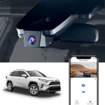 Fitcamx Dash Cam sobib Toyota RAV4 2021 2020 5. p&otilde;lvkonda (XA50) LE Limited Premium XLE TRD Hybrid Prime XSE SE, OEM 4K autokaamera WiFi, UHD &ouml;&ouml;n&auml;gemine, G-sensor, Loop salvestamine, koos 64GB-ga