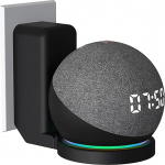 Wandhalterung Steckdosenhalterung f&uuml;r Echo Dot 3/Dot 4/Dot 5 Lautsprecher,Lautsprecherst&auml;nder Zubeh&ouml;r f&uuml;r Echo Dot 5/Dot4/Dot3,Platzsparend-St&auml;nder mit integriertem Kabelmanagement