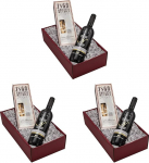 The Wine Guys kinkekomplekt "Rustico" koos veini ja soolak&uuml;psetisega suurep&auml;rases kinkekarbis Kinkekomplekt elegantse punase veini Sitsiiliast (1 x 0,75 l) ja peene leivapulgaga Itaaliast (3 tk).