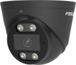 Foscam T5EP 5MP POE Surveillance Camera with Built-in Headlight and One Alarm Siren, Intelligent Detection of People and Vehicles, Night Vision, Two-Way Audio, Black