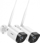 ANNKE 5MP WLAN v&auml;livaatluskaamera, IP-kaamerad, traadita, videovalve koos toiteallikaga, H.264+ videokompressioon, &uuml;hildub ANNKE 4/10CH WLAN valvekaamerakomplektiga (2 tk)