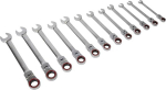 Sealey AK63942 12tk Flexi-Head Rat&scaron;ikombinatsiooni mutriv&otilde;tmete komplekt
