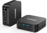 ACEMAGIC V1 Mini PC Intel Alder Lake-N95 (4C/4T, kuni 3,4 GHz), 16GB DDR4 512GB M.2 SSD mikroarvuti lauaarvuti, Gigabit Ethernet/WiFi 5/BT4.2/4K@60Hz mini arvuti kontor/kool